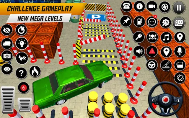 Prado Car Parking 3D Games android App screenshot 1