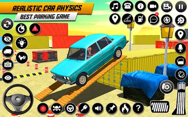 Prado Car Parking 3D Games android App screenshot 2