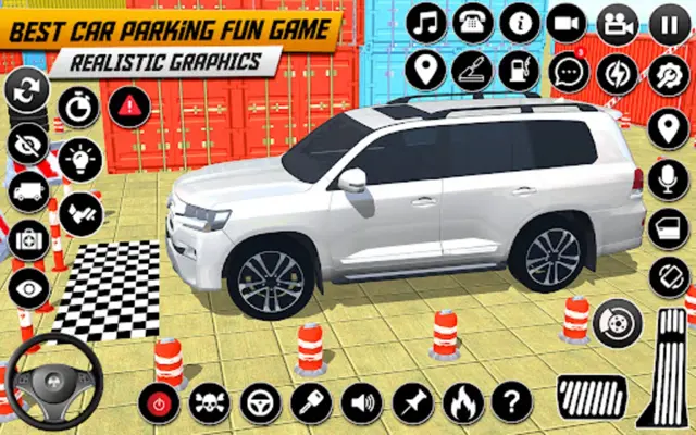 Prado Car Parking 3D Games android App screenshot 3