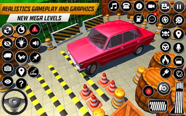 Prado Car Parking 3D Games android App screenshot 4