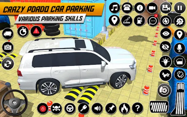 Prado Car Parking 3D Games android App screenshot 7